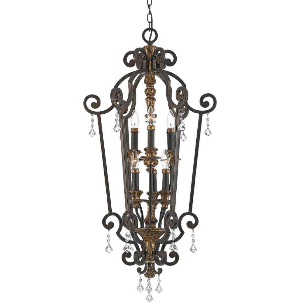bronz kristaly elegans klasszikus csillar nagy fuggesztek arany aranyozott lampa vilagitas szallon etterem etkezo konyha nappali lancos.jpg